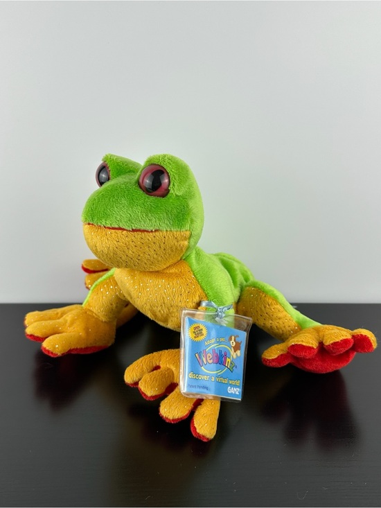 webkinz Other - Ganz Webkinz Tree Frog 9" HM109 Plush Stuffed Animal Web Kinz Sealed Code NWT